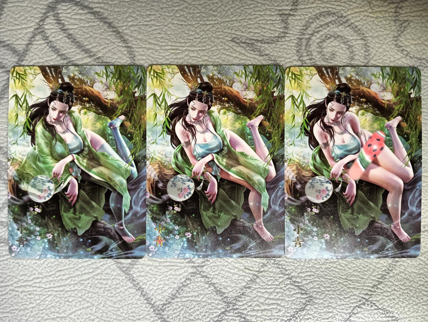 花开卡拍第39期（9月21号周日截拍，品控勿拍!!!拍品不寄存，运费5元，自制卡难免瑕疵，可能存在轻微撞角爆边等出厂瑕疵，品控介意勿拍！）