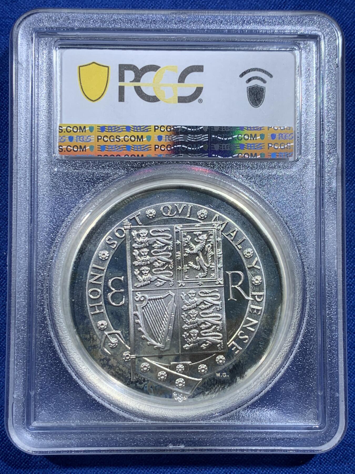 《竞宝斋》第420场 周日，周一，周二  3场连拍 （全场包邮） PCGS PR66DCAM 1973年英国爱德华八世银章 HA2023年6月拍了一枚67分的1380美元 加厚盒装