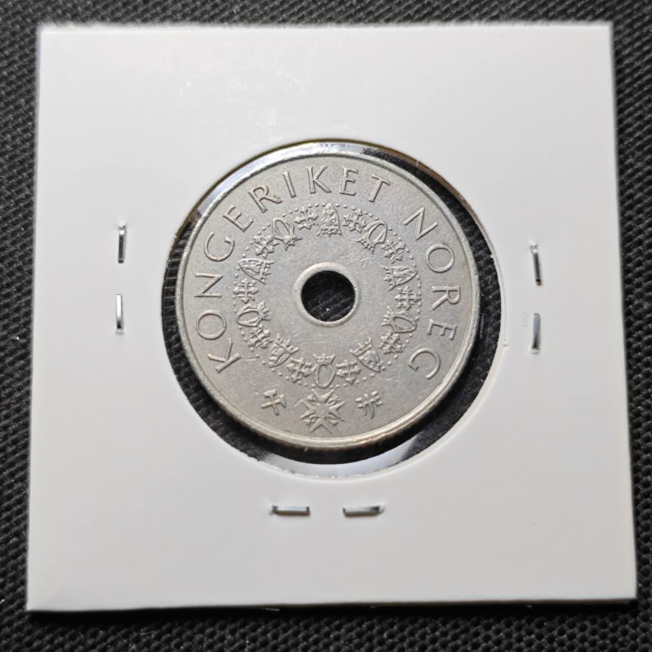 KK钱币收藏小铺 第343场 2月预留时间 周末发货 1998挪威5克朗 