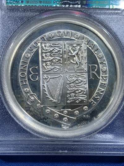 《竞宝斋》第420场 周日，周一，周二  3场连拍 （全场包邮） PCGS PR66DCAM 1973年英国爱德华八世银章 HA2023年6月拍了一枚67分的1380美元 加厚盒装