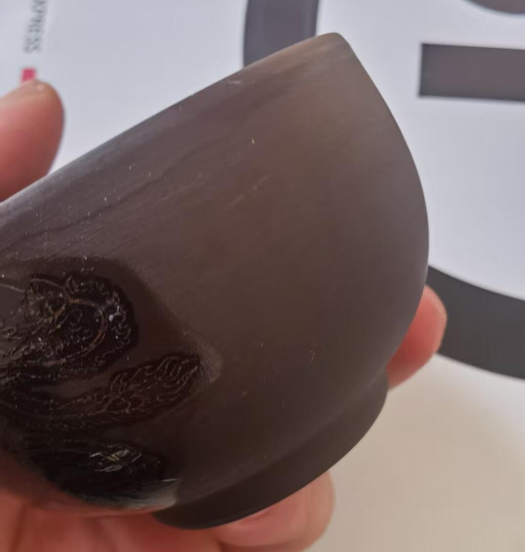紫砂遇热变色主人杯