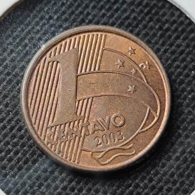 KK钱币收藏小铺 第342场 2月预留时间 周末发货 - 2003巴西1分 