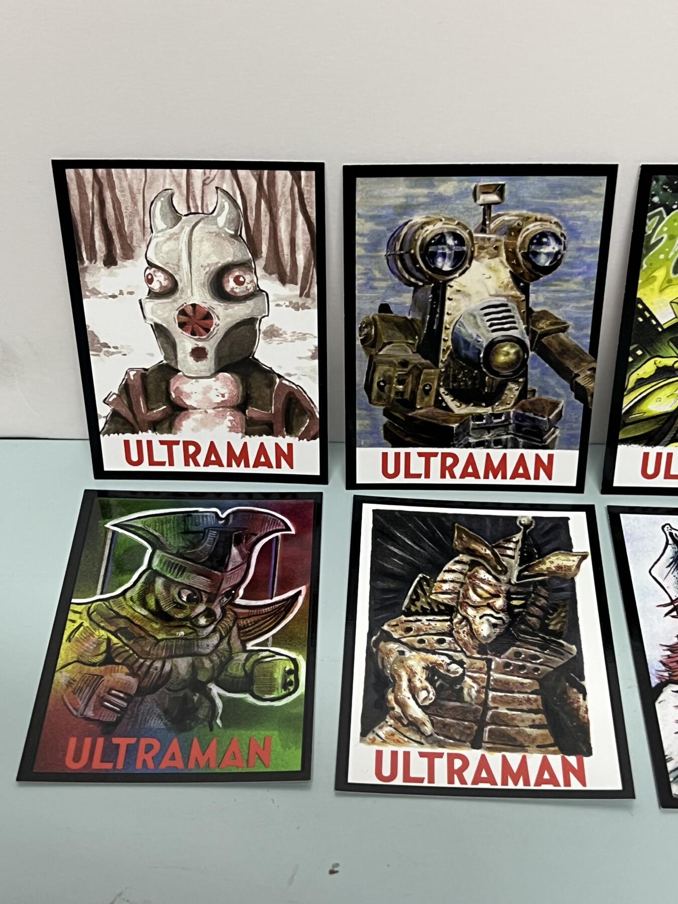 零元拍：RRParks Ultraman 归来的奥特曼 杰克奥特曼  圆谷公司 杰克奥特曼  手绘复刻卡 超人气怪兽很多 非常稀有 大比例 10张一起拍！编号见卡背 
