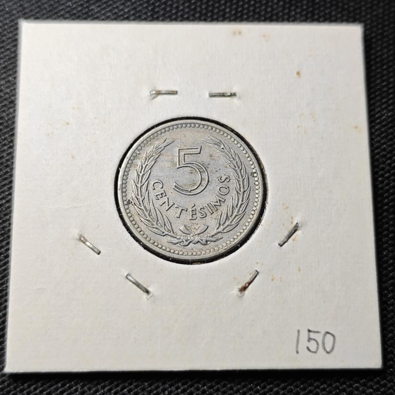 KK钱币收藏小铺 第344场 2月预留时间 周末发货 1953乌拉圭5分 