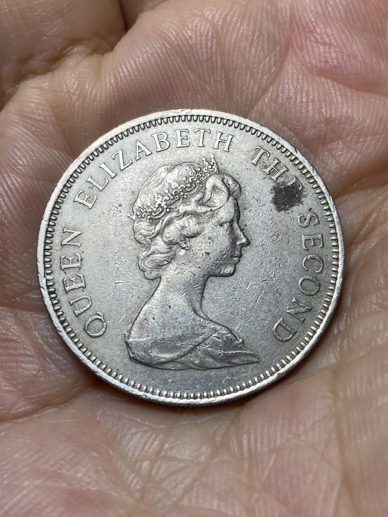 2025年第九十四场(总第一百二十场）外国好品散币(免佣金) 英属泽西岛🇯🇪1968年10新便士(伊丽莎白二世中年花冠，十进制第一版)