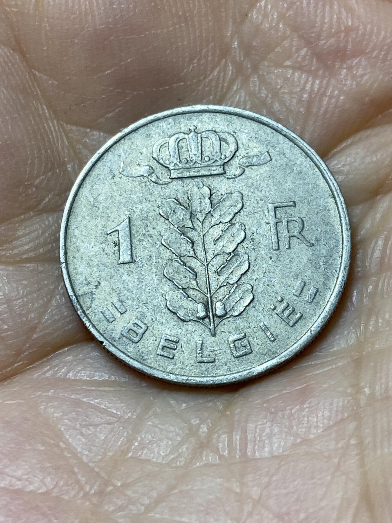 2025年第九十四场(总第一百二十场）外国好品散币(免佣金) 比利时🇧🇪1951年1法郎(利奥波德三世时期，荷语版)