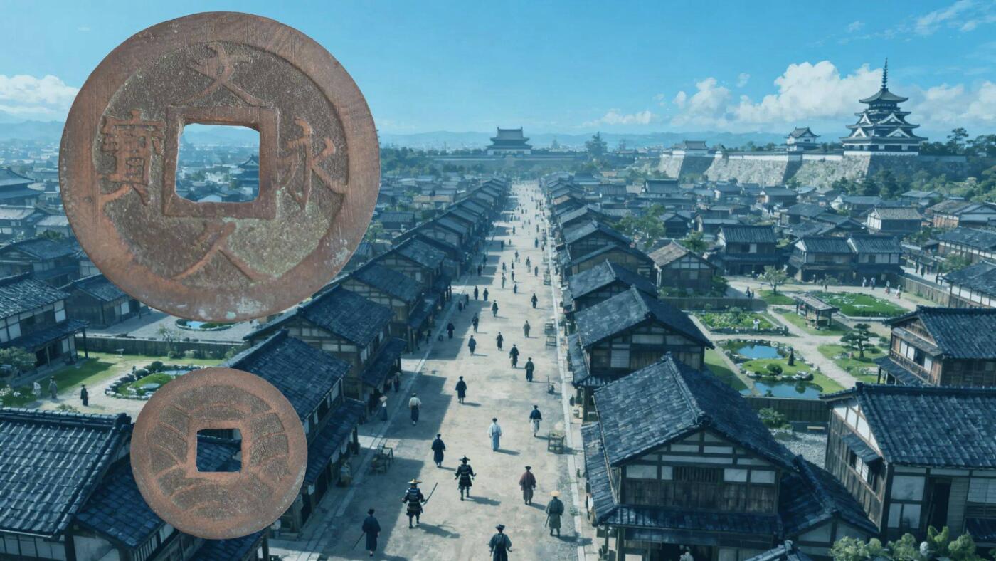 外国硬币/银币，可寄存 久永久宝～满锉痕