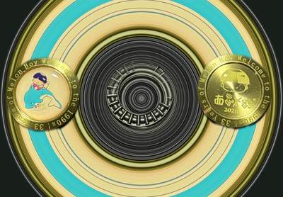 CSIS-GREAT评级精品钱币拍卖第三百一十七期 西瓜太郎33周年首发edc吸磁纪念章  带盒证 发行量99