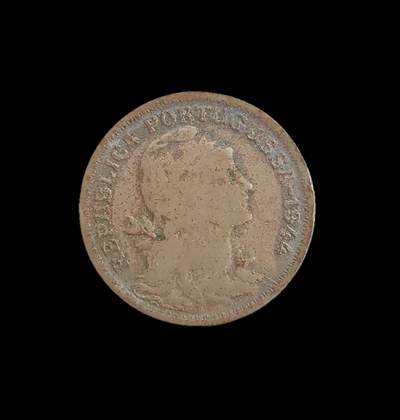 外国硬币/银币，可寄存 葡萄牙1914年50分