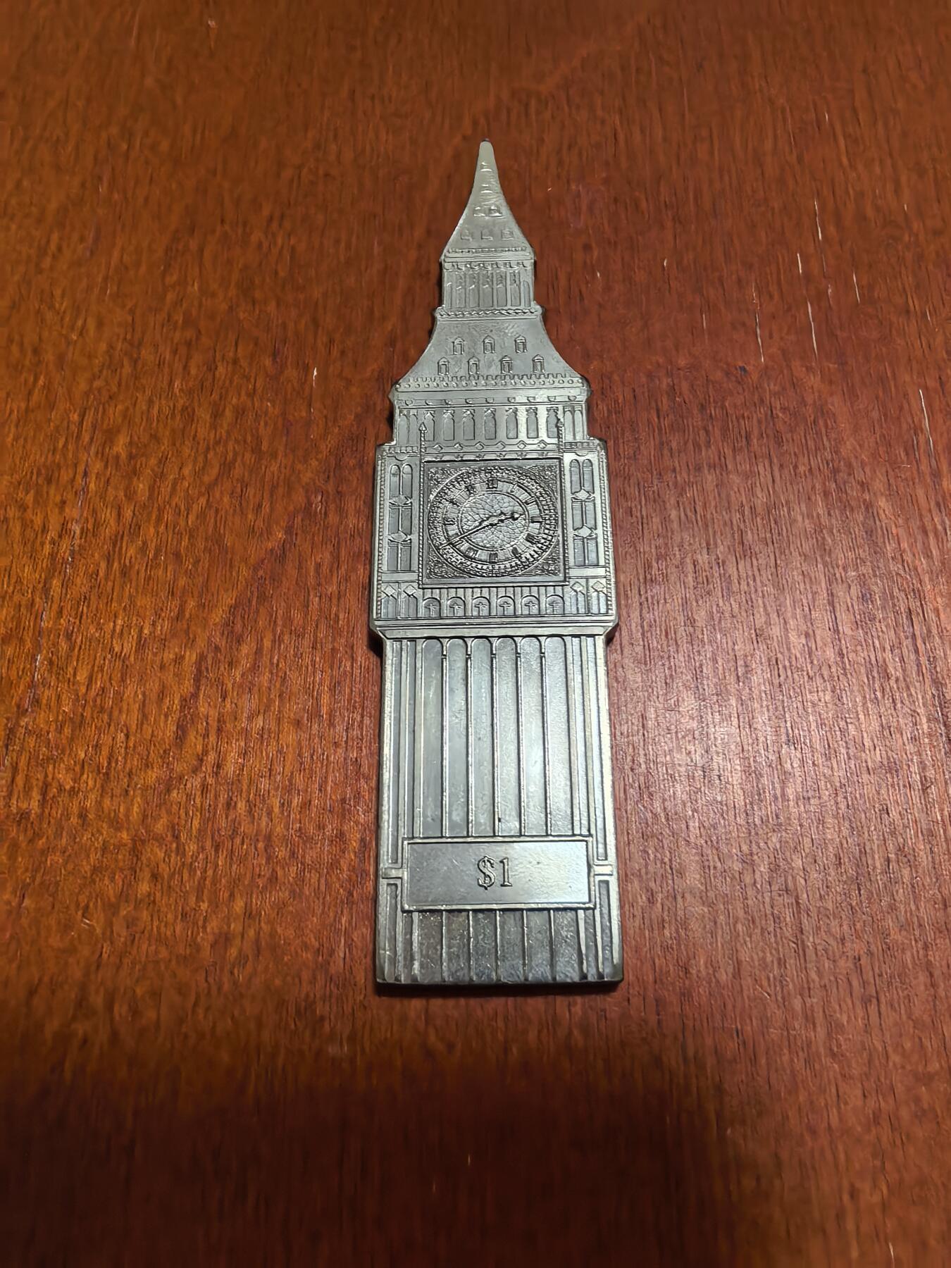 长老汇蛇年精选第五十一场拍卖 2016英属维尔京群岛大笨钟1元异形币