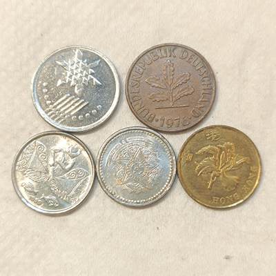君烨收藏 0元起拍 散币场 每天一场 可留存 第28场 周日发货 - 21散币5枚