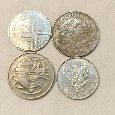 君烨收藏 0元起拍 散币场 每天一场 可留存 第28场 周日发货 - 5散币4枚