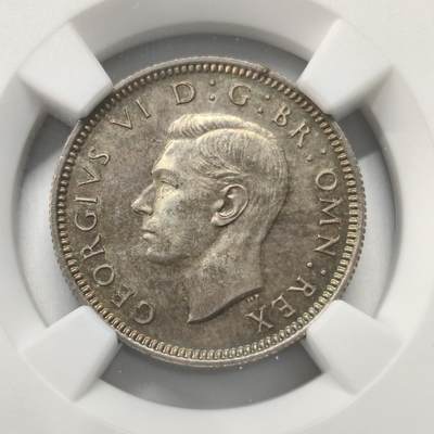 老蟹的宝藏🏴‍☠️ II-美国/奥地利/英国/其余国家评级币及散币 - NGC PF66 英国1937年乔治六世精制6便士