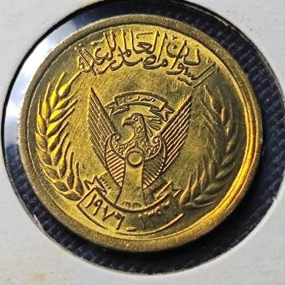 KK钱币收藏小铺 第345场 2月预留时间 周末发货 -  苏丹5米利姆铜币 好品