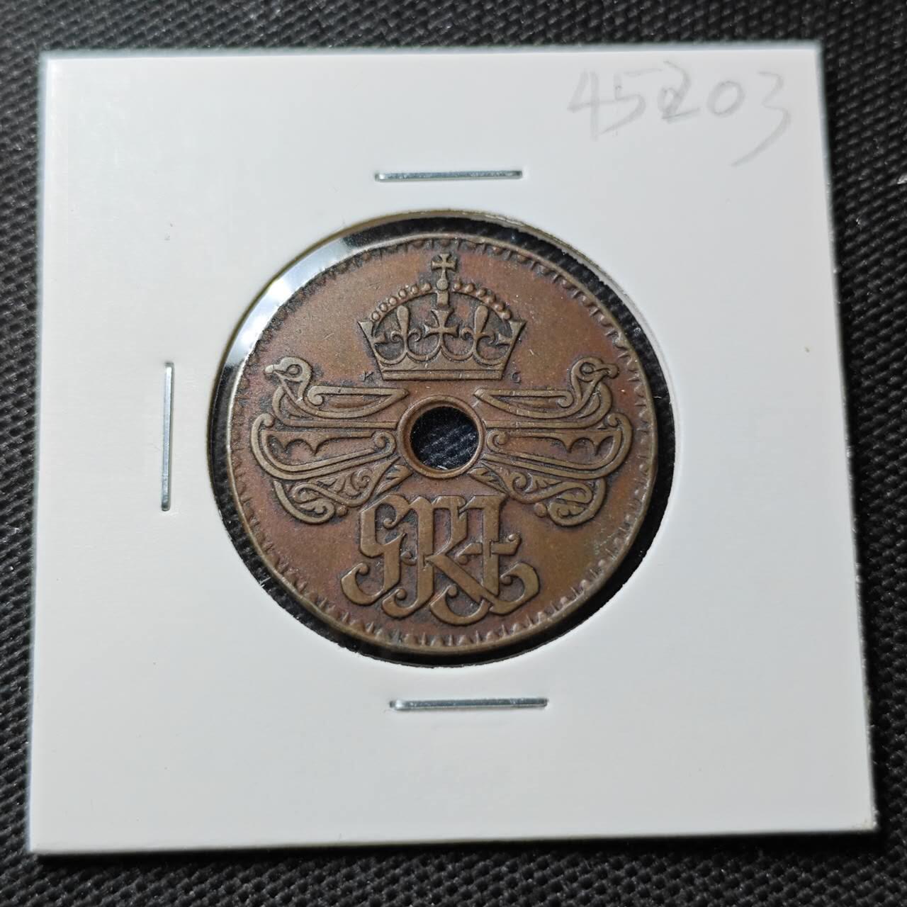 KK钱币收藏小铺 第345场 2月预留时间 周末发货  1938英属新几内亚1便士铜币
