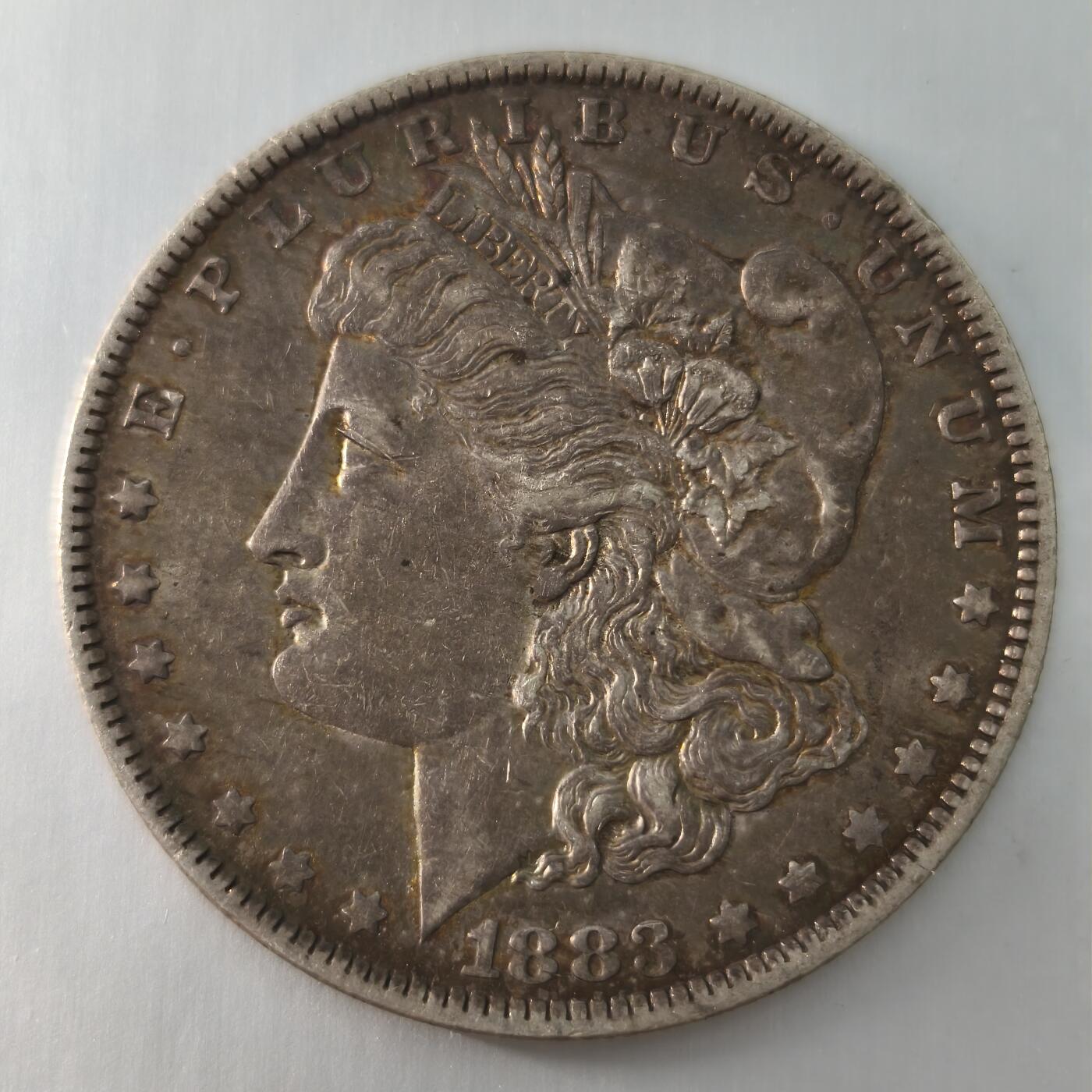 老蟹的宝藏🏴‍☠️ II-美国/奥地利/英国/其余国家评级币及散币 美国1883年O版摩根1元-五彩