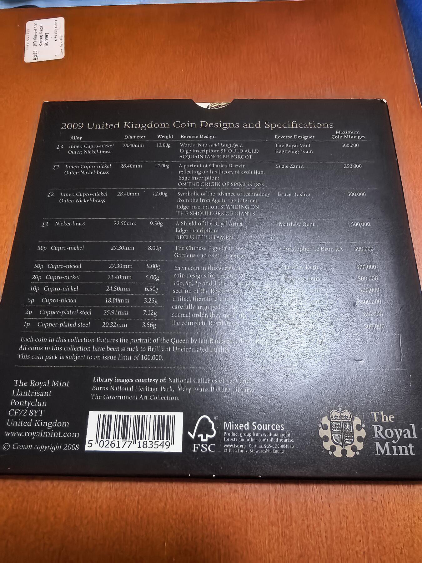 长老汇蛇年精选第五十一场拍卖 2009英国精制币12枚，盒证全，含大热门邱园50便士，普制币套装市场价大约2900元，这套是精制币