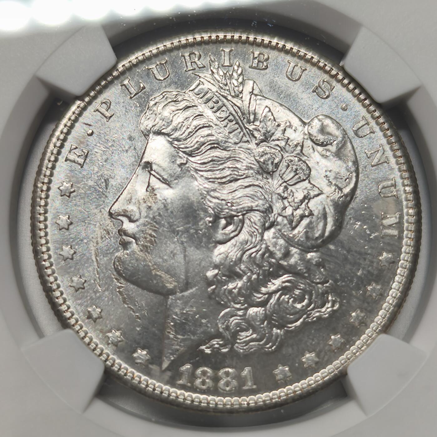 老蟹的宝藏🏴‍☠️ II-美国/奥地利/英国/其余国家评级币及散币 NGC UNCD 美国1881年摩根1元