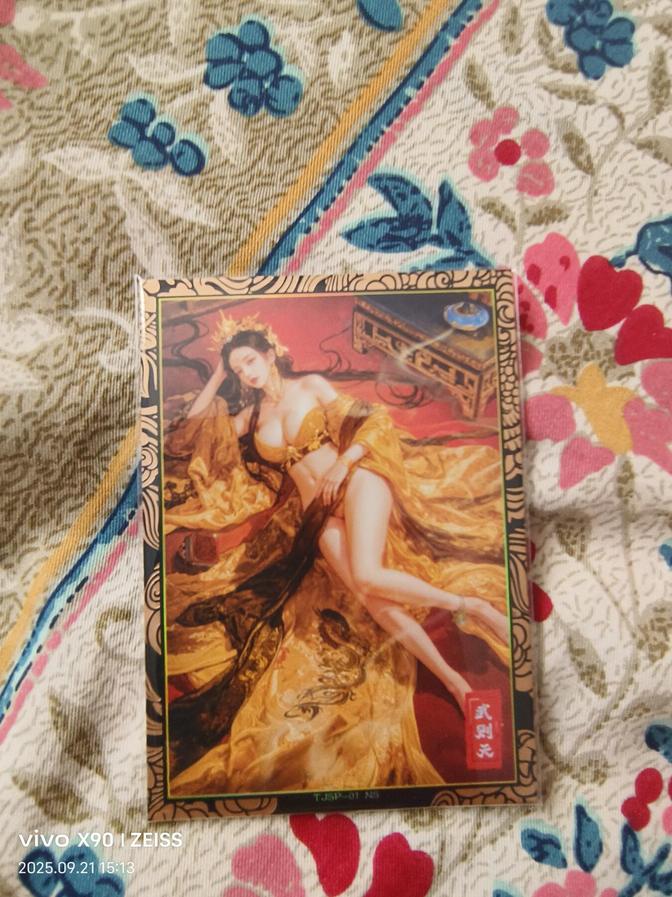 奇点卡牌，天下归心武则天，厚卡彩闪，出厂品相，拍多少算多少，