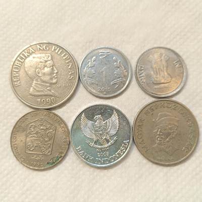 君烨收藏 0元起拍 散币场 每天一场 可留存 第28场 周日发货 - 1散币6枚