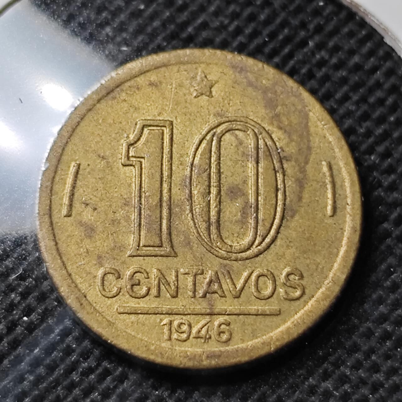 KK钱币收藏小铺 第345场 2月预留时间 周末发货  1946巴西10分铜币