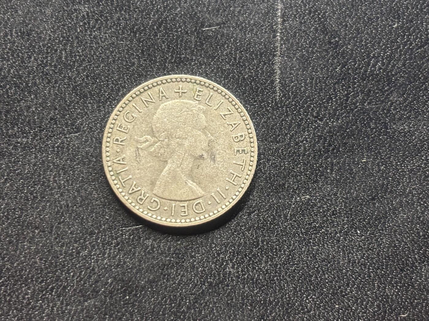 邮泉阁限时拍卖第二十六场 各国硬币专场（硬币在国外） 澳大利亚1954年6便士0.500银币2.83克