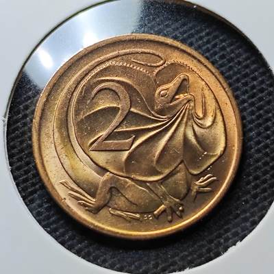KK钱币收藏小铺 第344场 2月预留时间 周末发货 -  1984澳大利亚2分好品
