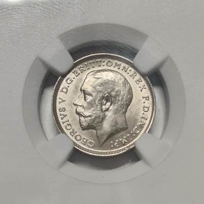 老蟹的宝藏🏴‍☠️ II-美国/奥地利/英国/其余国家评级币及散币 - NGC MS63 英国1912年乔治五世3便士
