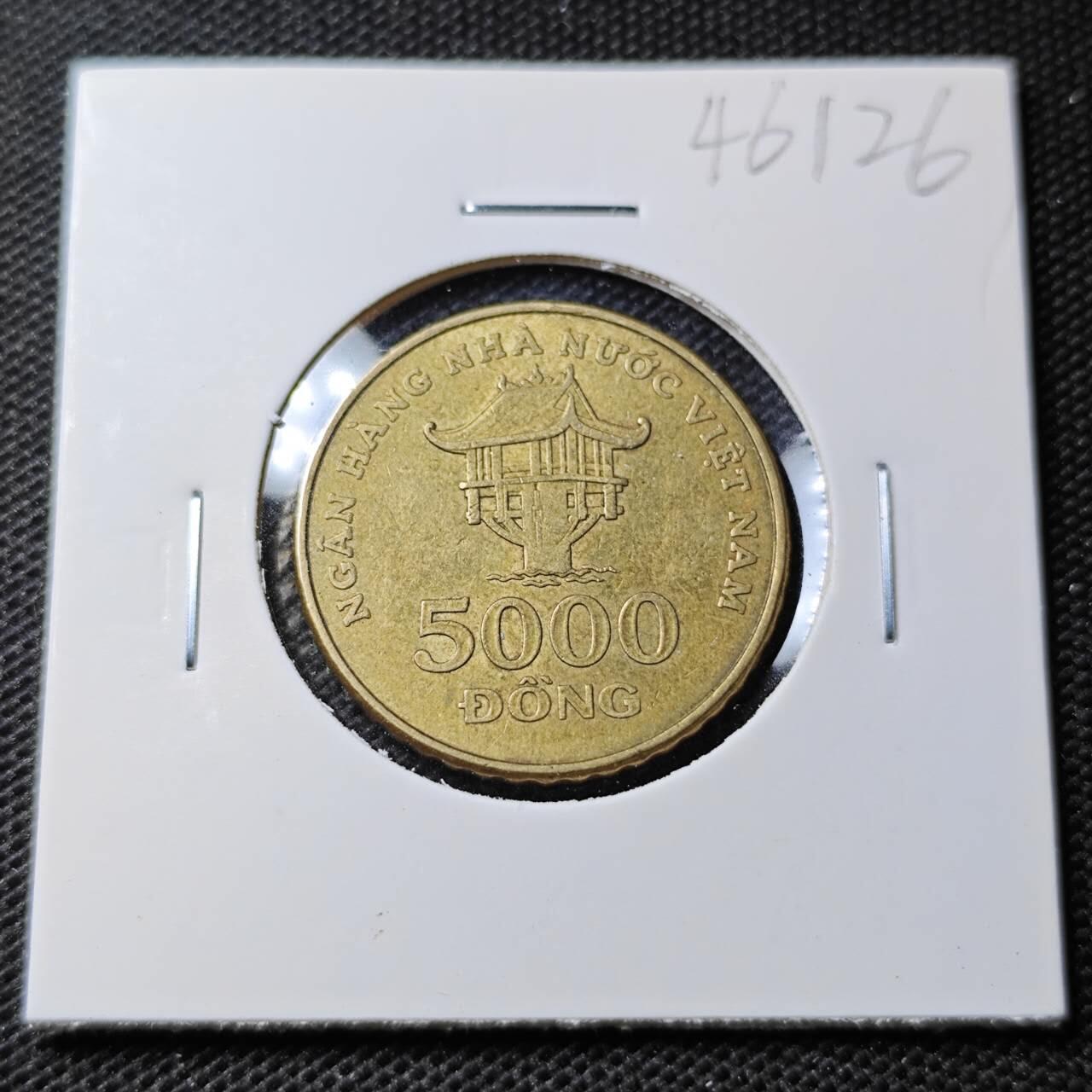 KK钱币收藏小铺 第346场 2月预留时间 周末发货 2003越南5000盾