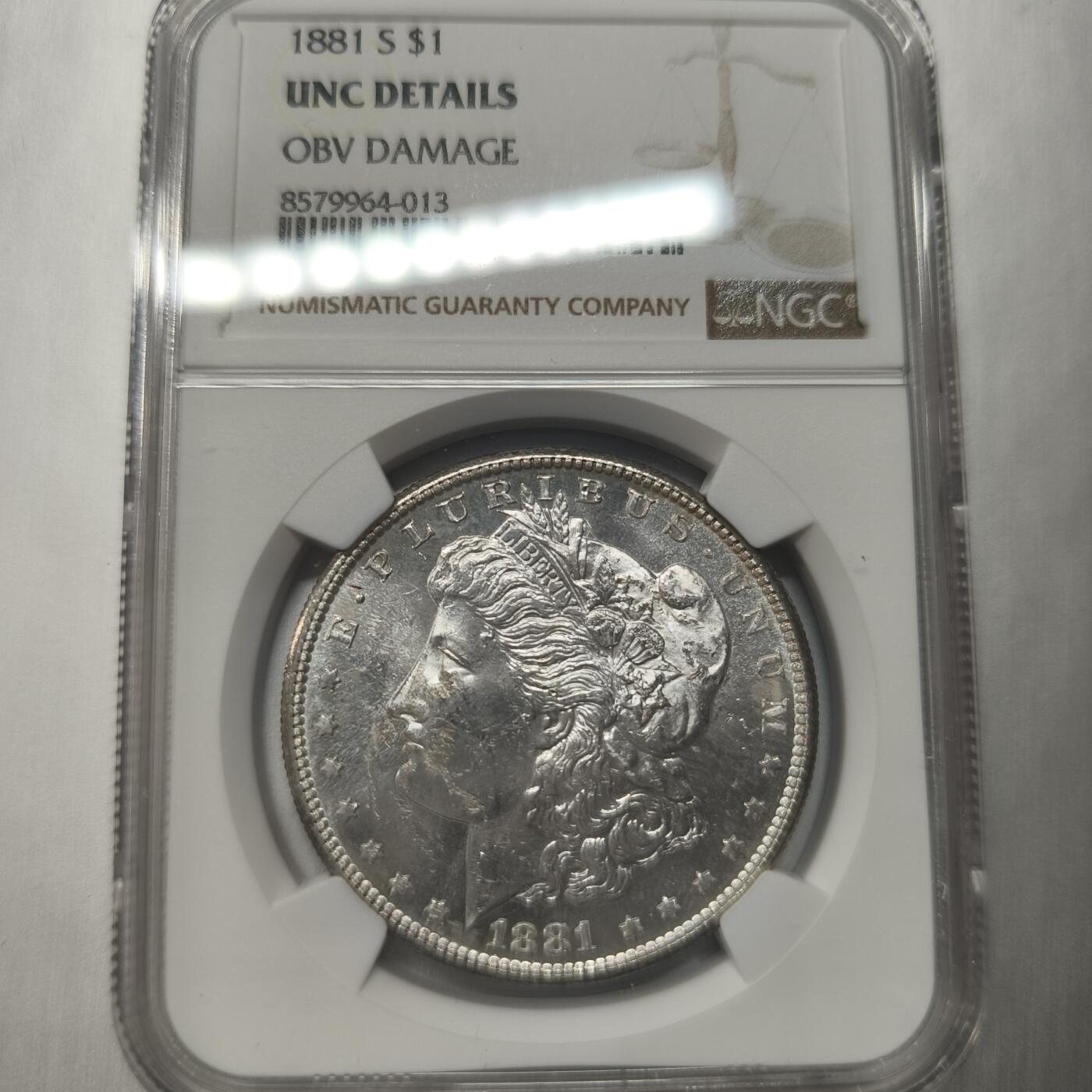 老蟹的宝藏🏴‍☠️ II-美国/奥地利/英国/其余国家评级币及散币 NGC UNCD 美国1881年摩根1元