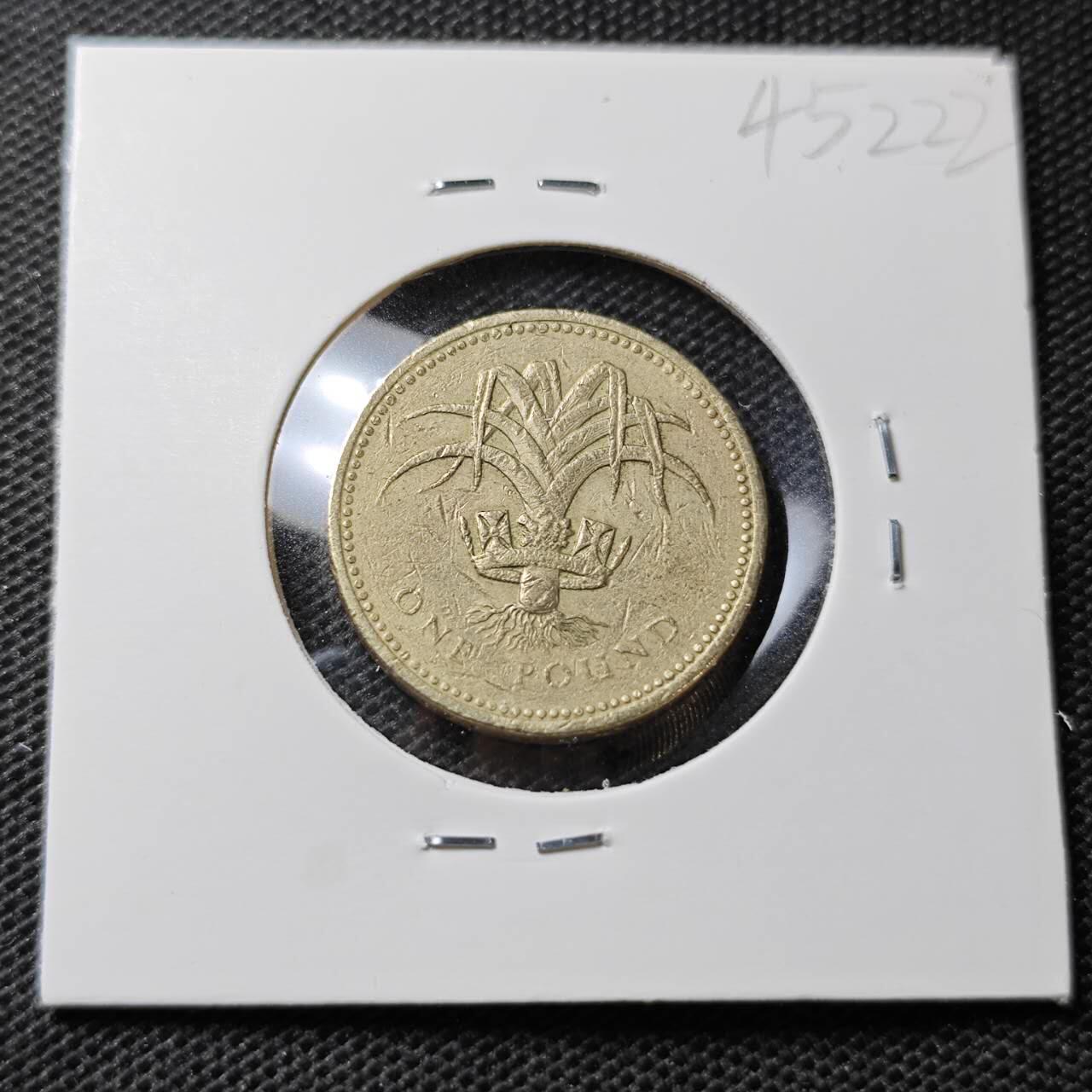 KK钱币收藏小铺 第345场 2月预留时间 周末发货  1990英国1镑
