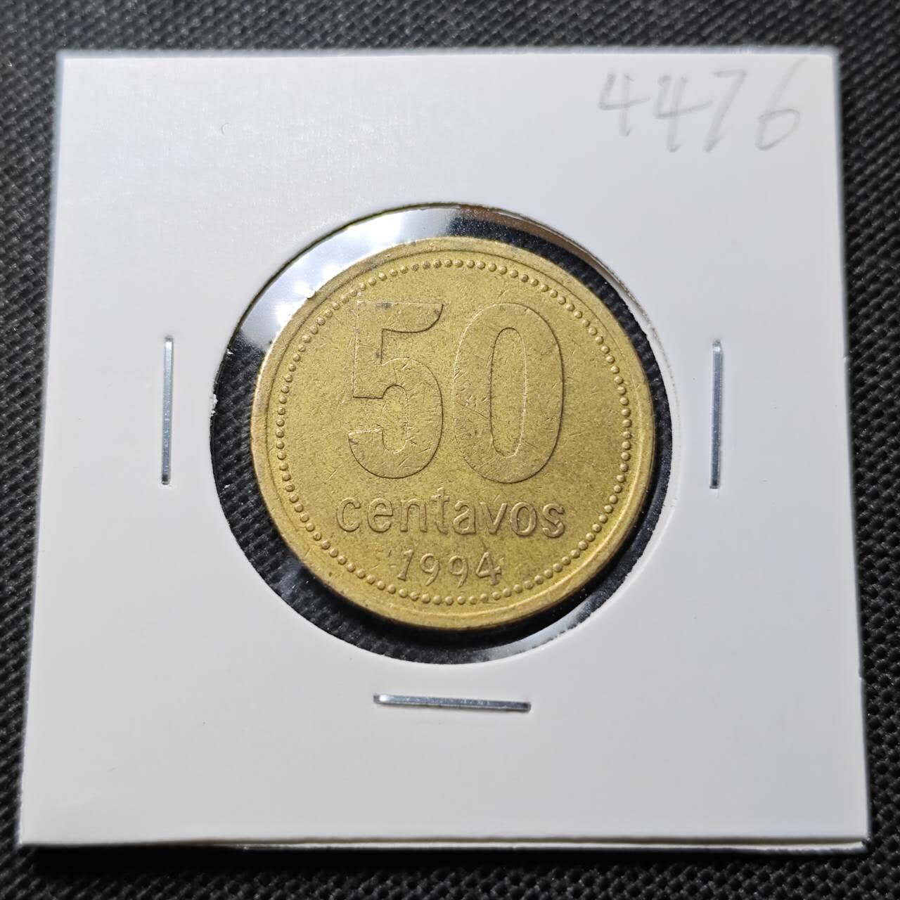 KK钱币收藏小铺 第344场 2月预留时间 周末发货 1994阿根廷50分 