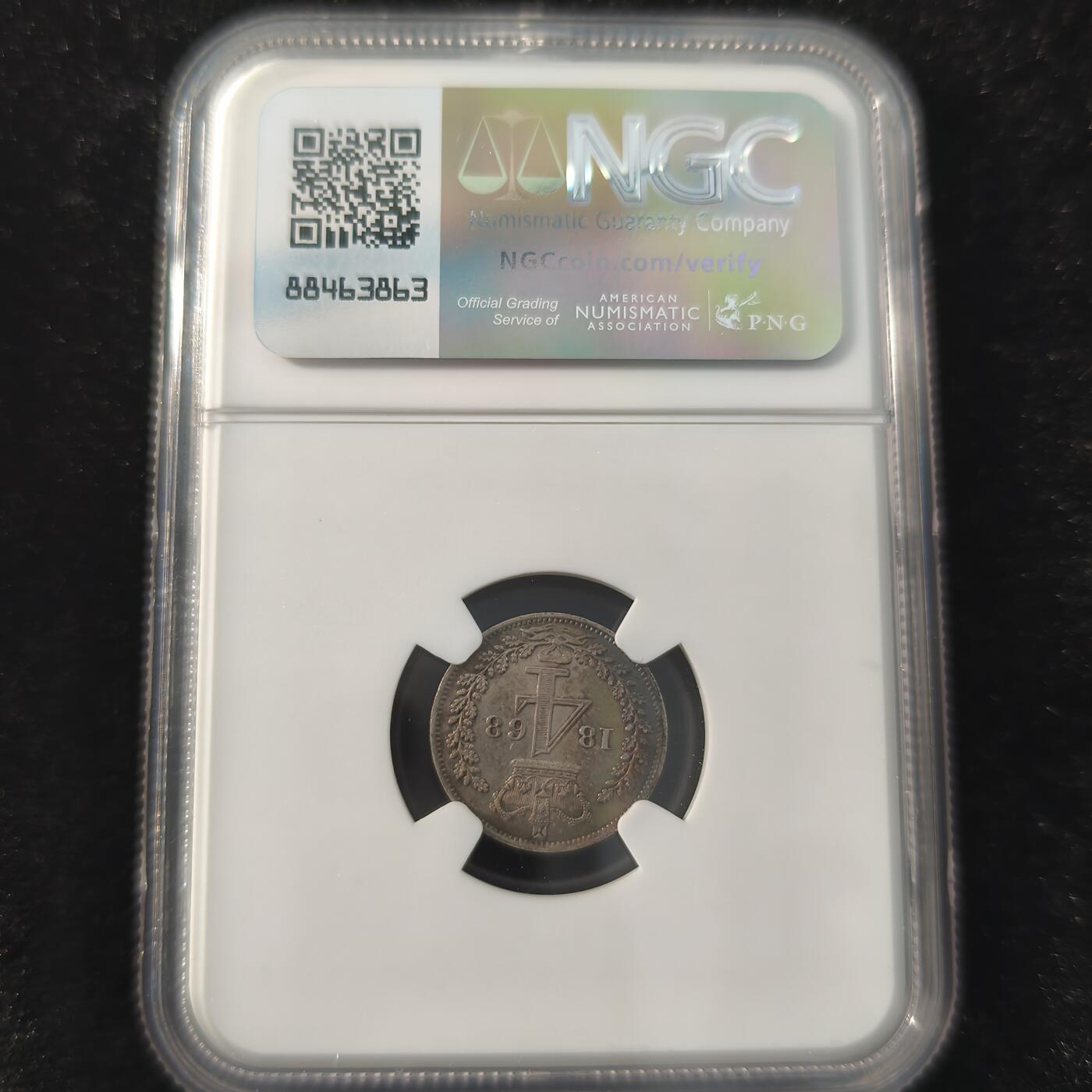 老蟹的宝藏🏴‍☠️ II-美国/奥地利/英国/其余国家评级币及散币 NGC UNCD 英国1868年维多利亚4便士濯足币