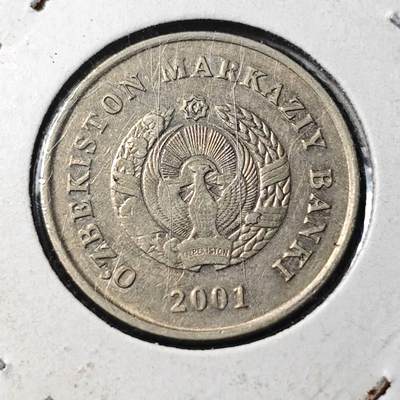 KK钱币收藏小铺 第345场 2月预留时间 周末发货 - 1999乌兹别克斯坦10索姆 