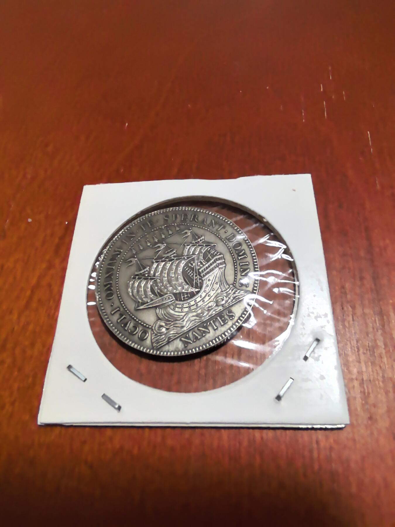 长老汇蛇年精选第五十一场拍卖 法国商务部南特银章，15克，32MM