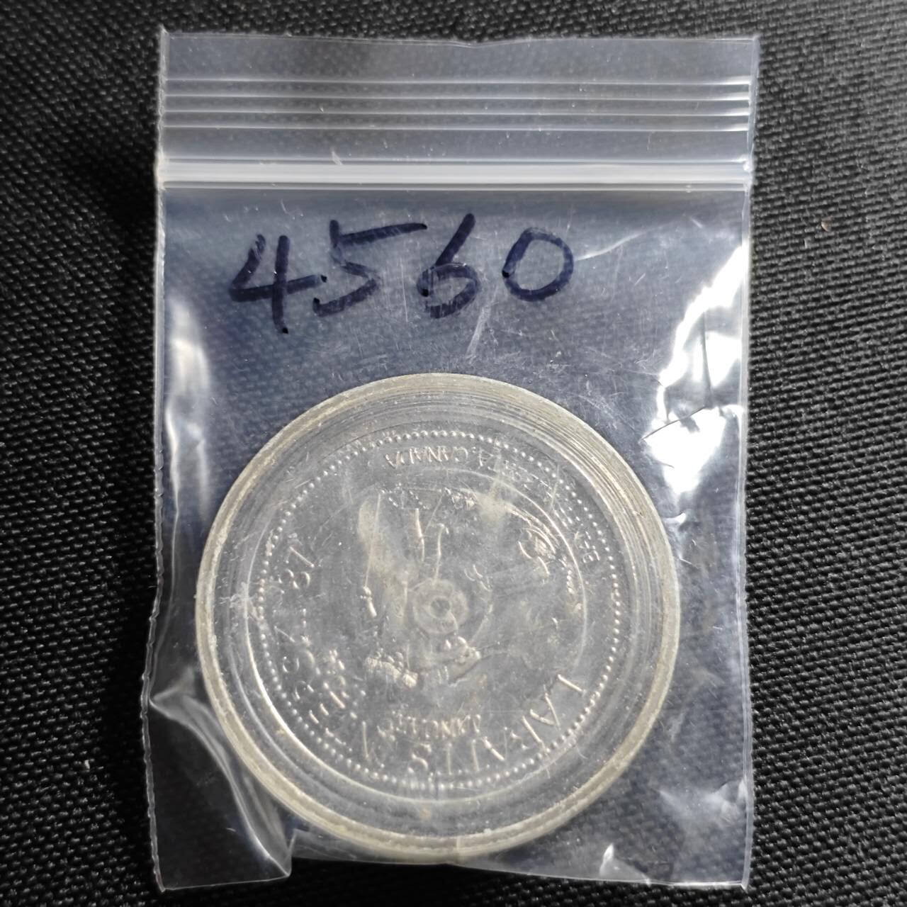 KK钱币收藏小铺 第345场 2月预留时间 周末发货  加拿大一元代币 好品