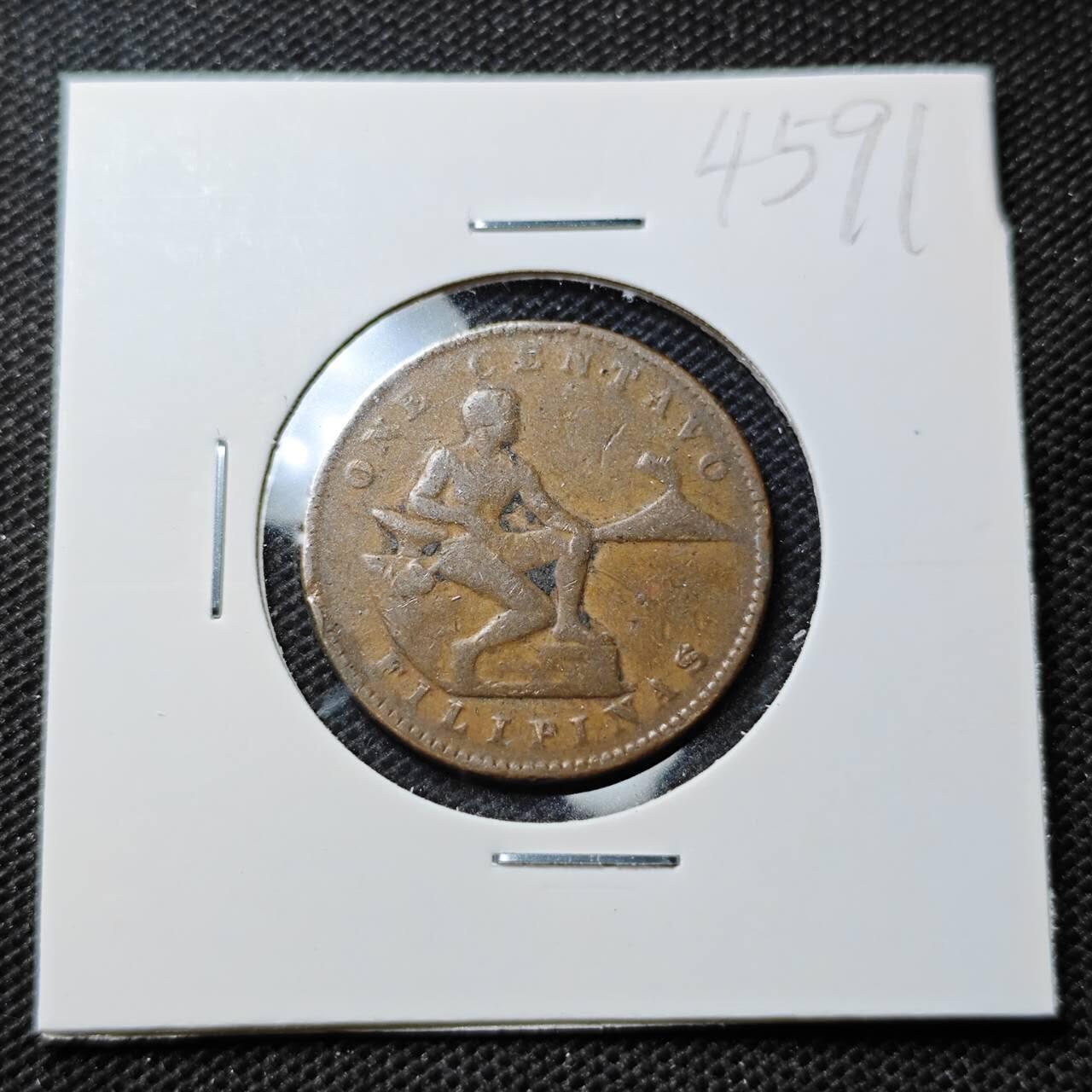 KK钱币收藏小铺 第345场 2月预留时间 周末发货 1936美属菲律宾1分 