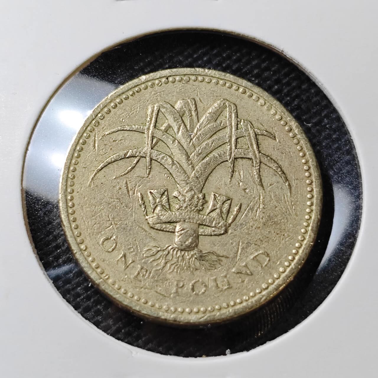 KK钱币收藏小铺 第345场 2月预留时间 周末发货  1990英国1镑