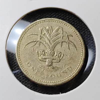 KK钱币收藏小铺 第345场 2月预留时间 周末发货 -  1990英国1镑