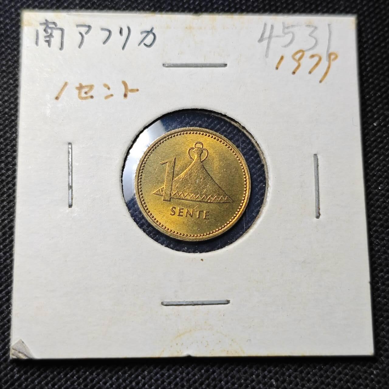 KK钱币收藏小铺 第345场 2月预留时间 周末发货  1979莱索托1分 好品
