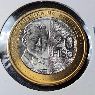 KK钱币收藏小铺 第346场 2月预留时间 周末发货 - 2020菲律宾20比索 好品