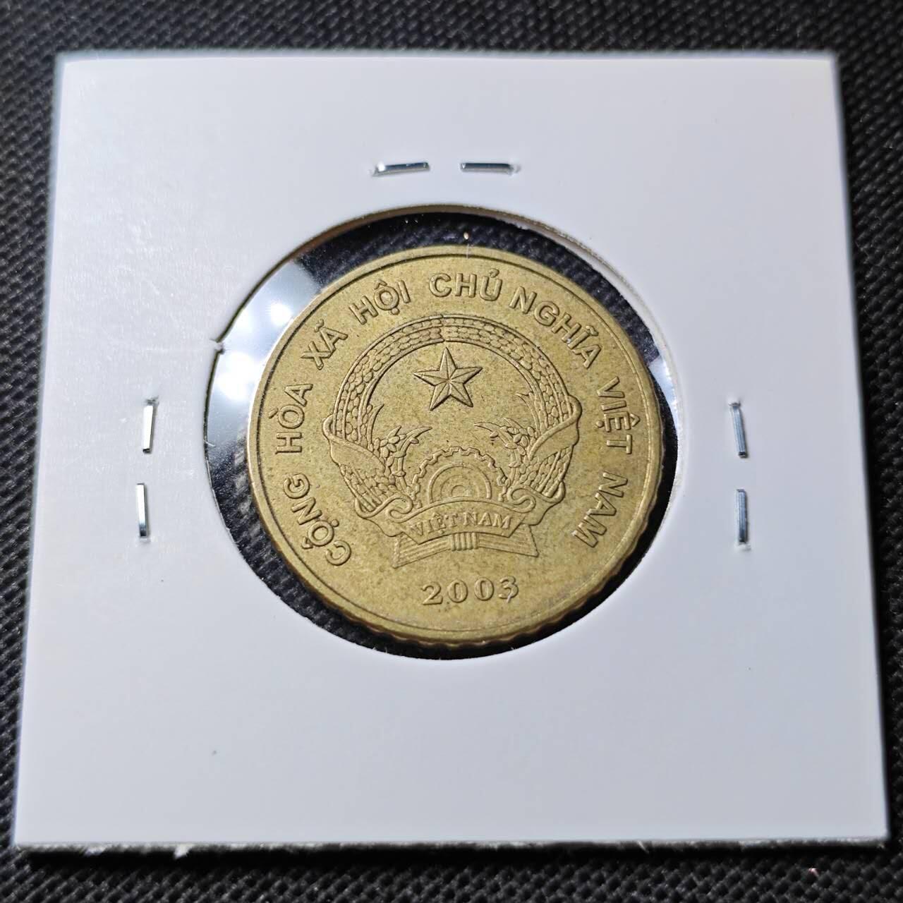 KK钱币收藏小铺 第346场 2月预留时间 周末发货 2003越南5000盾