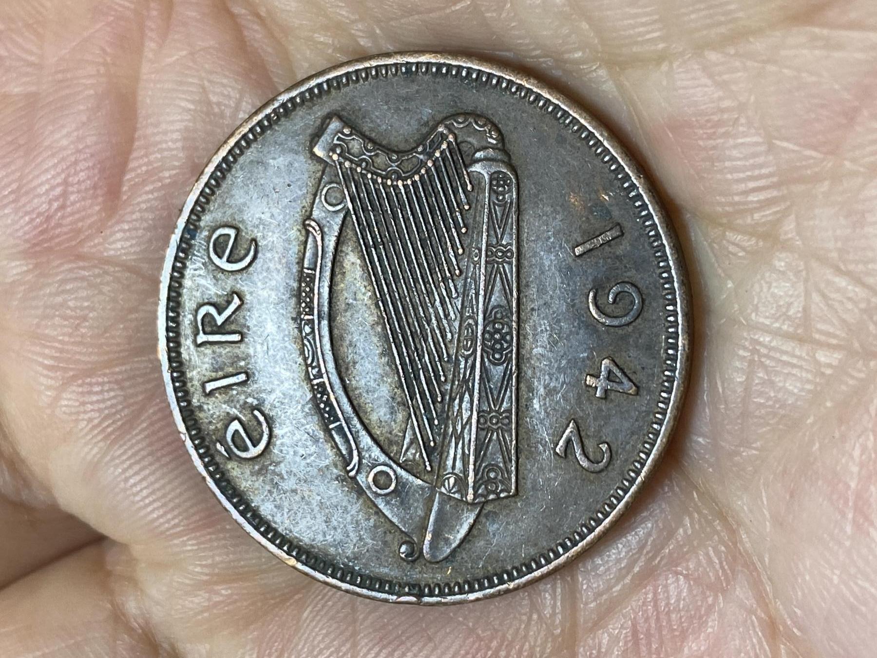 2025年第九十四场(总第一百二十场）外国好品散币(免佣金) 爱尔兰🇮🇪1942年1便士(共和国时期第一套)
