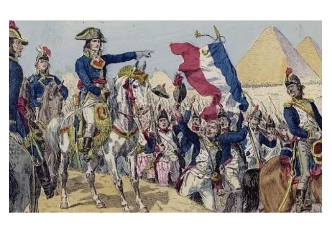 【艺术】法国艺术大章纪念1798年 拿破仑远征埃及+雄鹰高浮雕精制大镀金章 40MM