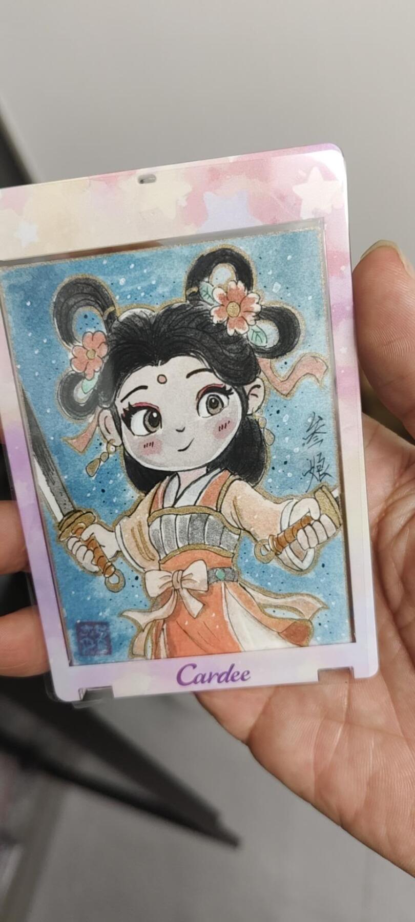 秋原瞳的小店第二十四期（持续收拍，祝大家国庆中秋快乐，好好睡它个自然醒） 昆仑万象苏秦手绘——双刀三娘