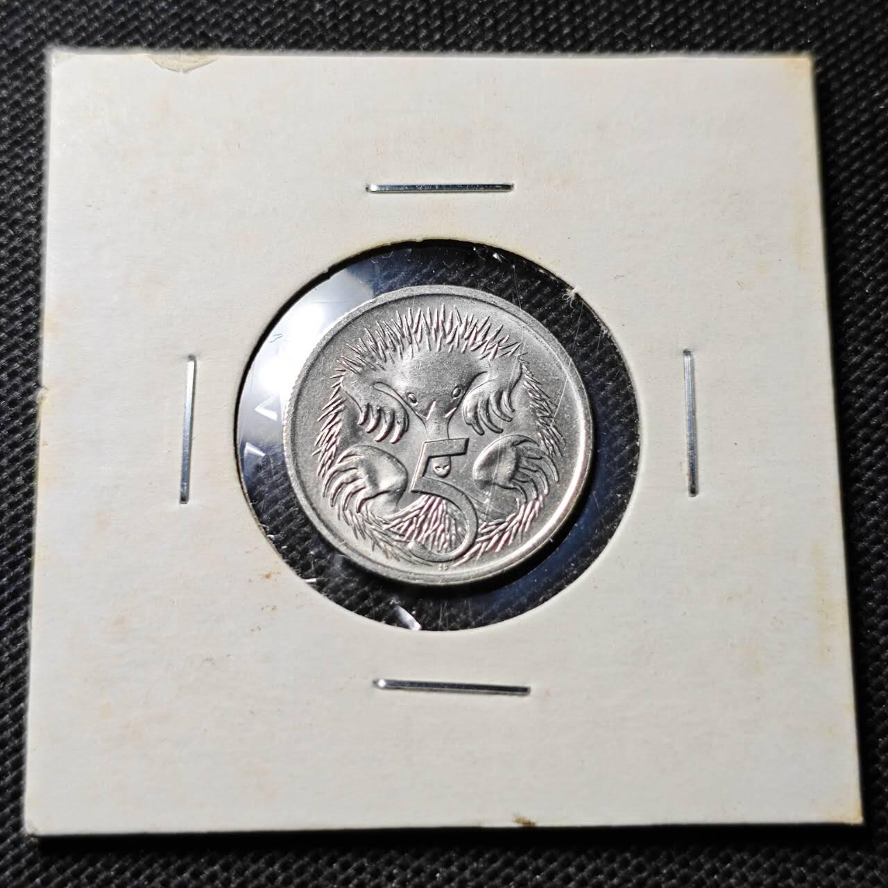 KK钱币收藏小铺 第346场 2月预留时间 周末发货 1996澳大利亚5分 好品