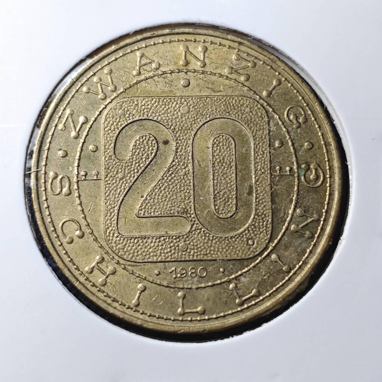 KK钱币收藏小铺 第344场 2月预留时间 周末发货 1990奥地利20先令纪念币