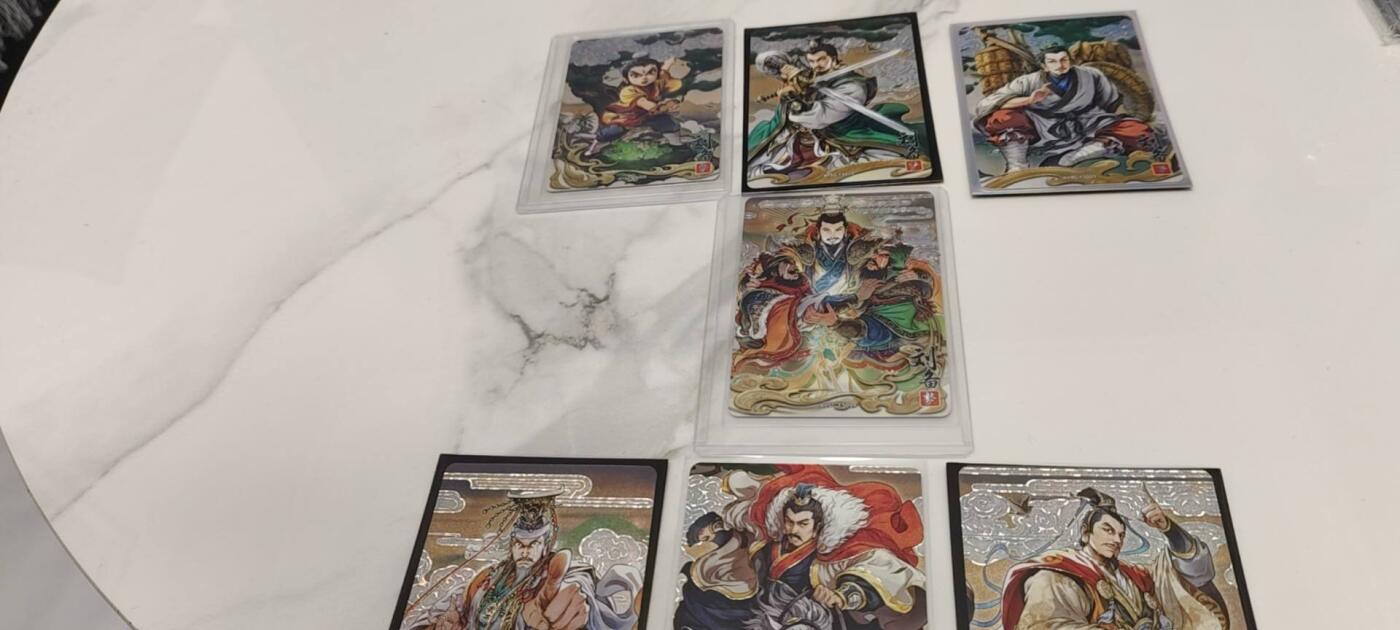 秋原瞳的小店第二十四期（持续收拍，祝大家国庆中秋快乐，好好睡它个自然醒） 卡游三国浮生如梦刘备一套齐