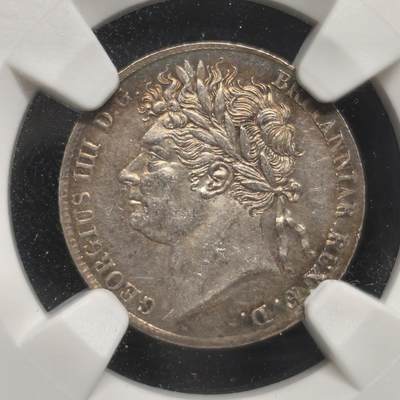 老蟹的宝藏🏴‍☠️ II-美国/奥地利/英国/其余国家评级币及散币 - NGC MS61 英国1826年乔治四世4便士濯足币