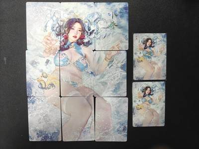 天玑星卡拍第124期《9.22周一截拍》持续收拍收评中 满赠卡需备注 - 焱卡文化 人间传 小乔 九拼普卡+幻彩普卡 一对